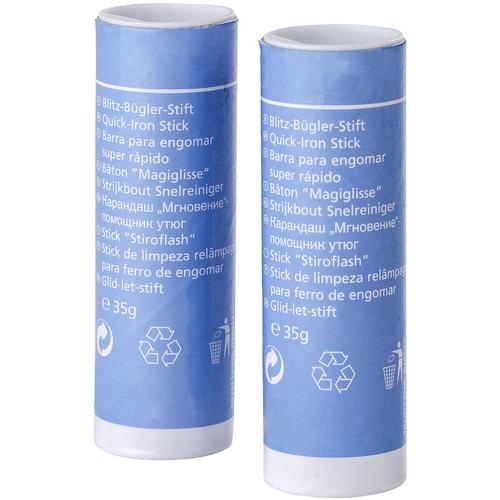 Bügeleisenreinigerstift, 2er Set Bügeleisen Reinigerset Bügeleisen reinigen - blau - Wenko