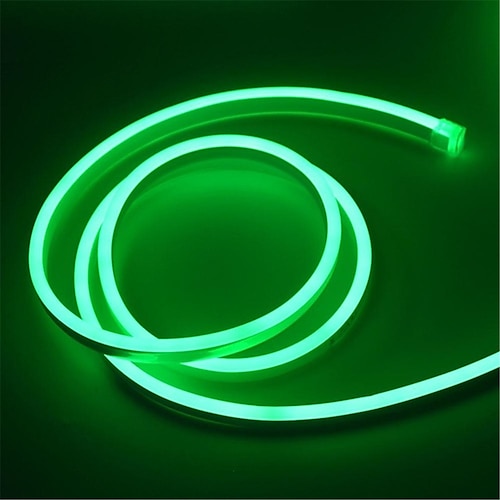 LED Neon Seillicht Flexibles wasserdichtes Neonstreifenlicht 220V-240V Neon Seillichter für Schlafzimmer und Innen Außen Dekor für Image