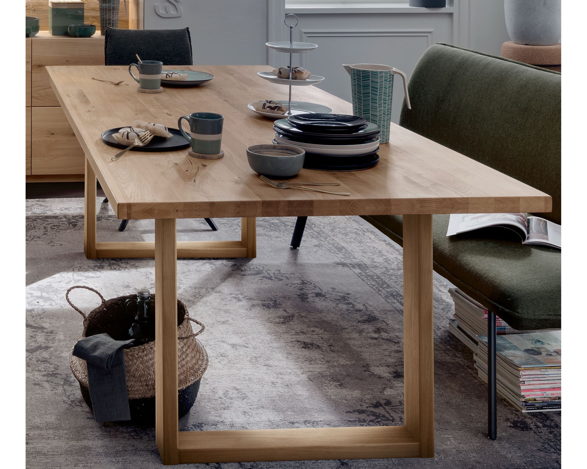 Massivholz »St. Gallen« Esstisch – erhältlich in 3 Größen Image