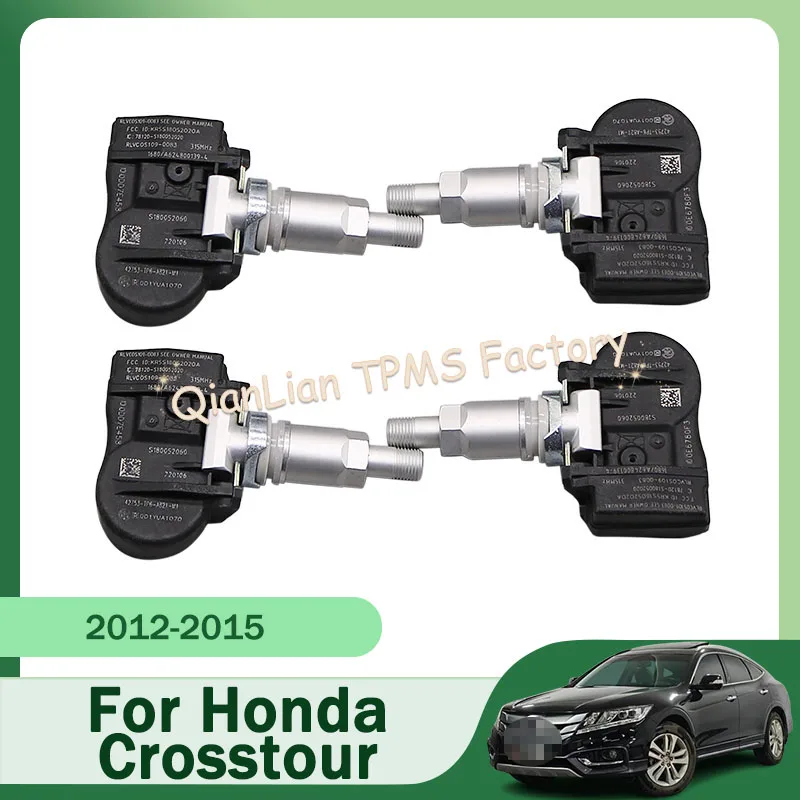 4 Stück 42753-TP6-A821-M1 Reifendruckkontrollsysteme für Honda Crosstour Accord Crosstour CR-V 315 MHz TPMS-Sensor Image