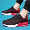 Men's and women's netted sports shoes, casual tennis shoes, couple air-cushioned running shoes, anti-slip large size 37-47