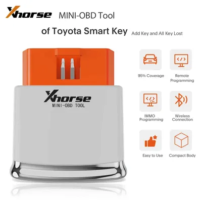 Xhorse XDMOT0GL MINI OBD Tool FT-OBD Tool for Toyota Smart Key Support Add Key and All Key Lost