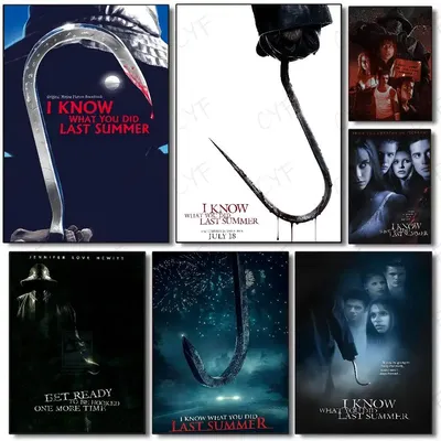 I Know What You Did L-Last Summer Poster Sticky Wall Art Printing Waterproof Home Living Bed Room Bar Aesthetic Decor