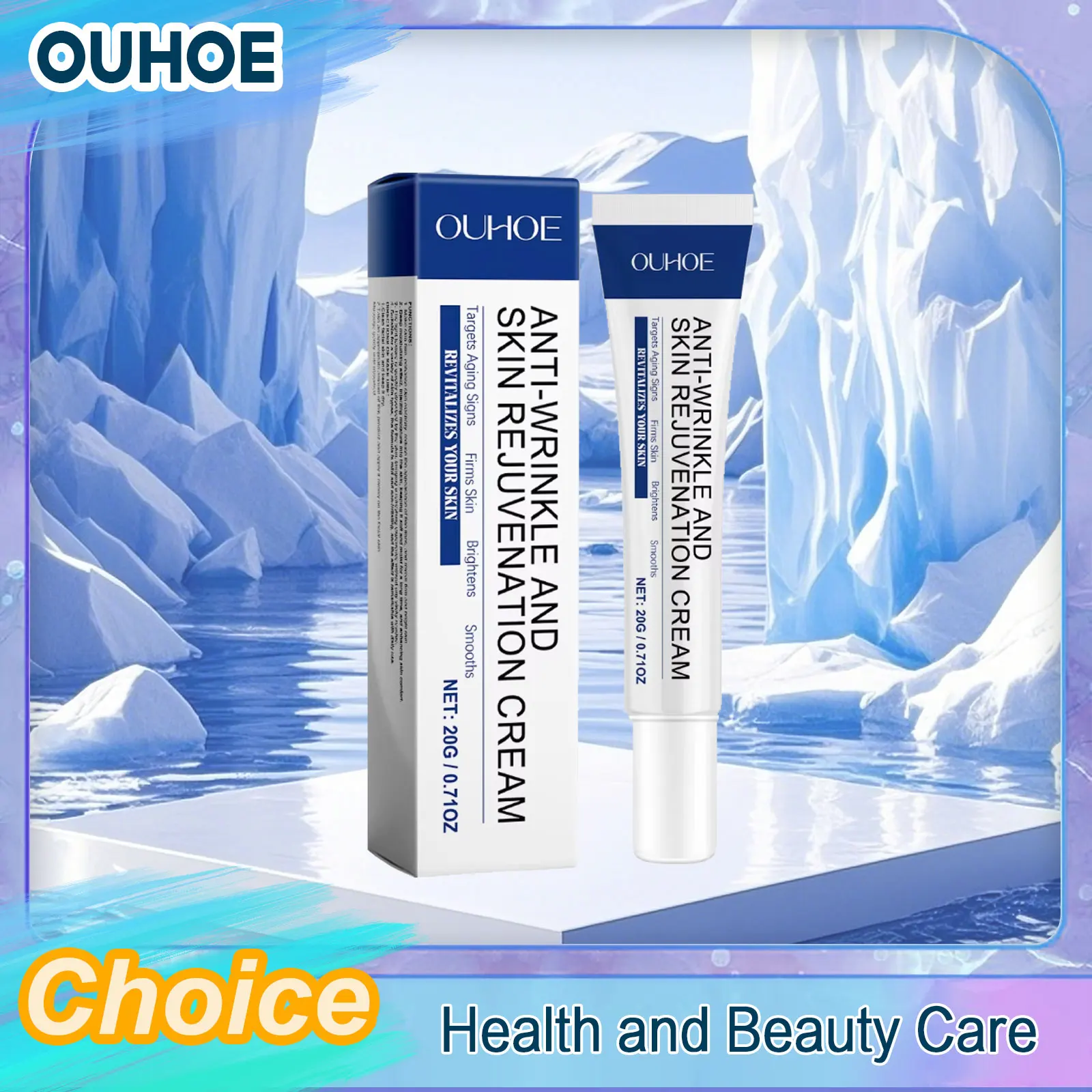 Falten entfernen Gesichtscreme Straffen Sie Hebe-Augentaschen Anti-Aging Reduzieren Sie feine Linien Aufhellung Feuchtigkeitscreme Koreanische Hautpflegeprodukte Image