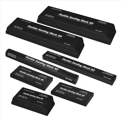 AAAN-Auto Body Sanding Block Kit Automotive Sanding Blocks Flexible EVA Foam Wet Or Dry Sanding Blocks Set