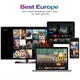 Stabile 2025 A68R Android 12 IPTV Wifi6 1080P H.265 4K 60fps Smart TV 4k Francia Magazzino Consegna globale Spagna Europa nettera