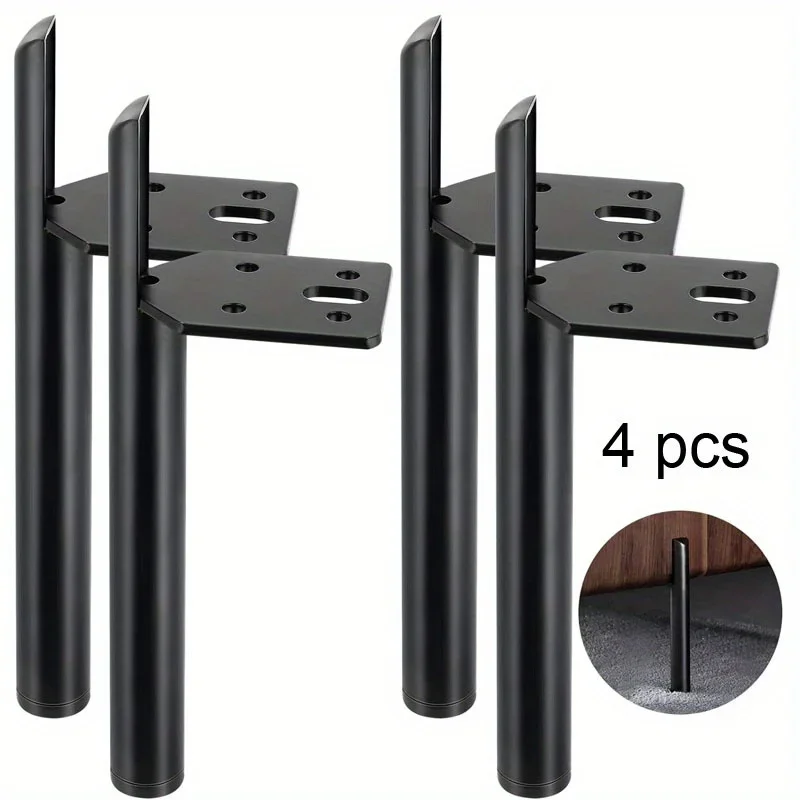 4 stücke Möbel Beine Couch tisch Füße Metall Möbel Bein für Sofa Schrank Seite montiert Stil Möbel DIY Ersatz Füße