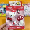 Top echte Schuhanhänger Hello Kitty Hausschuhe Slides Zubehör Schuhe Sandalen Ornamente PVC Metall Schuhdekorationen Croc Clogs