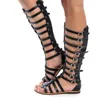 Frauen Arch Support Sandalen Damen Hohe Sommer Frauen Schuhe Mode Retro Stiefel Casual Knie Sandalen Sommer Schuhe Für Frauen туфли
