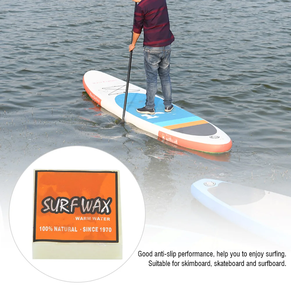 Skateboard Wachs Wasser Surf Wachs Hohe Qualität Anti Slip Surf Wachs Surfbrett Skimboard Skateboard Wachse Surfen Zubehör Surf Wachs Image
