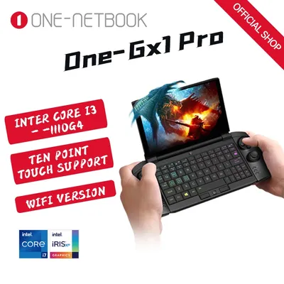 One Netbook One GX 1 Pro Gaming Laptop Gen11 Intel Core i3-1110G4 RAM 16G+512G SSD Mini PC Win11 Touch Screen Notebook