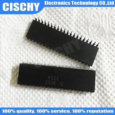 1pcs/lot MOS6522 6522 MOS-6522 = SY6522 DIP40 In Stock