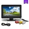 4,3/5 Zoll Monitor Auto Bildschirm TFT LCD Farbe Display für DVR TV Rückansicht Backup Kamera HD Vision Rückfahr parkplatz Sensoren Radar