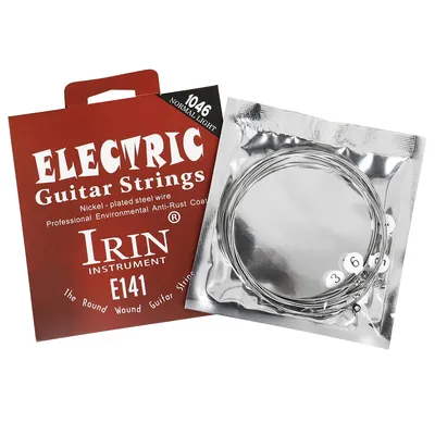 IRIN 6Pcs Elektrische Gitarre Saiten Stahl Kern Oberfläche Beschichtung Nickel Gitarre String Elektrische Gitarre Saiten Teile Zubehör