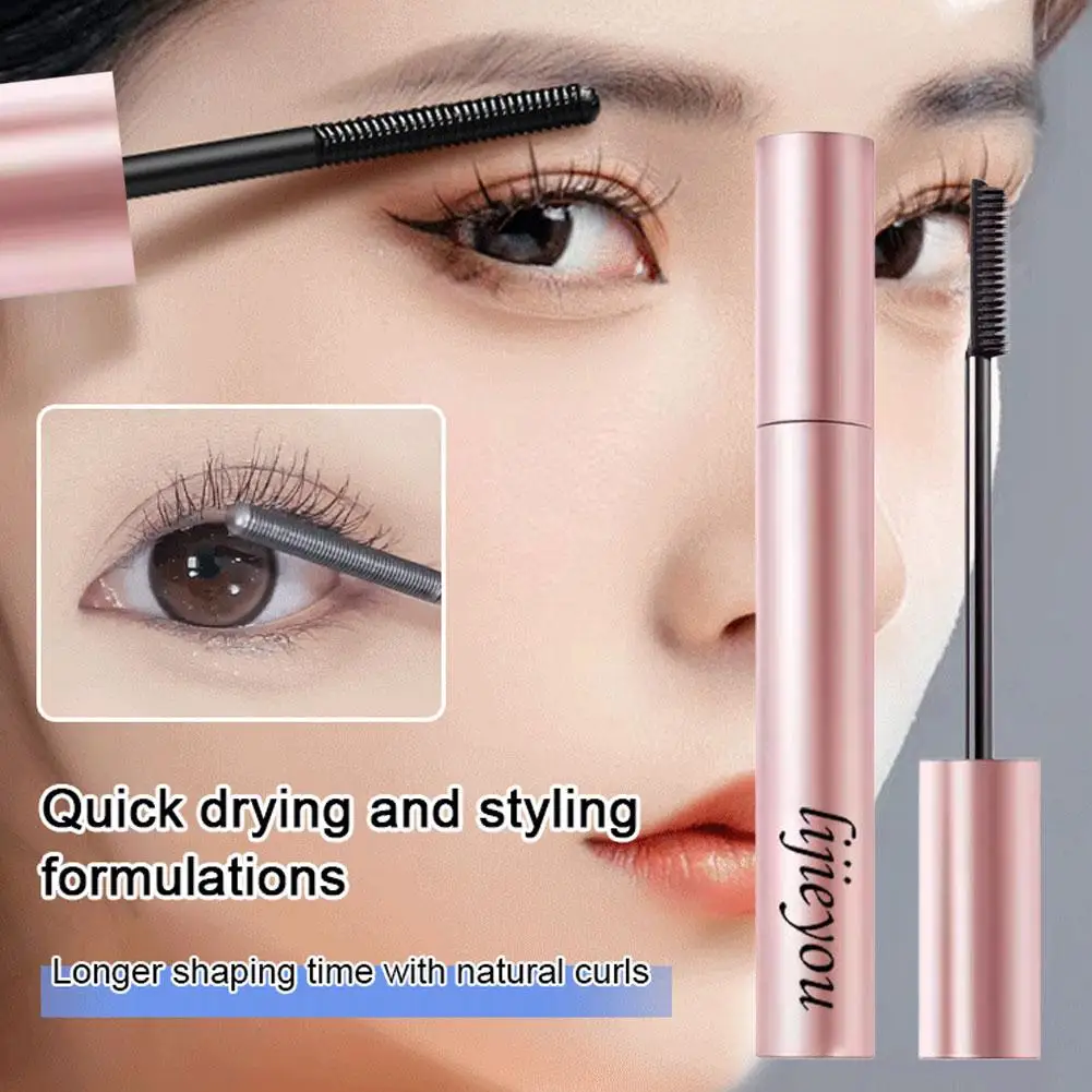 Wasserdichte Wimpern Schwarz/Braun Mascara Extra Volumen Ultrafeine Curling Natürliche Wimpern Mascara Weibliche Augen Kosmetik Make-Up Image