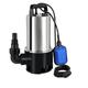 HLXDZ Submersible Pump Submersible Waste Water Pump Electric Submersible Pump Dirty Water Pump With Float Switch Wide Application(Blue)
