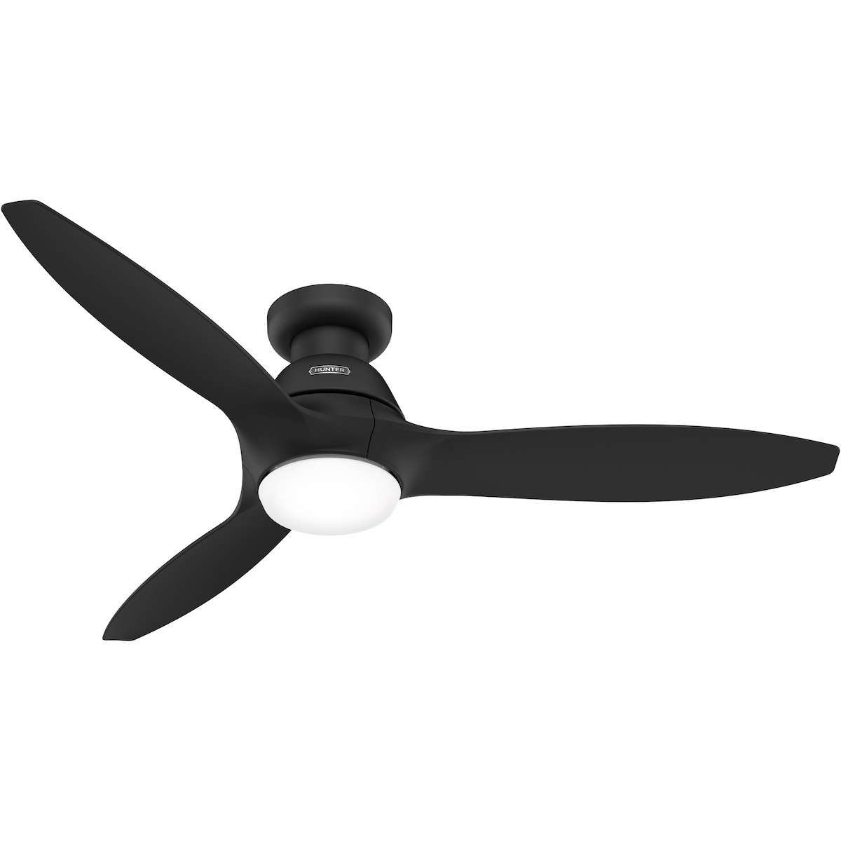 Hunter DC Deckenventilator Calabasas LP Schwarz mit LED 132 Image