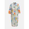 Sommerkleid SMITH & SOUL, Damen, Gr. L, US-Größen, cream weiß print, Material: 58% Viskose, 42% Baumwolle, bedruckt, gemustert, casual, regular fit Midi, hoch geschlossener Ausschnitt, 3/4-Ärmel eingesetzt gerader Abschluss, Kleider, mit Taschen