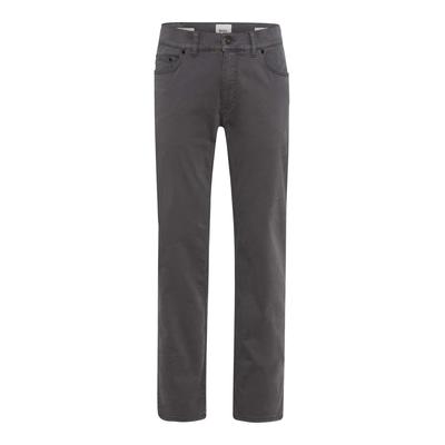 5-Pocket-Hose BRAX "Style COOPER", Herren, Gr. 34, Länge 30, grau (dunkelgrau), 76% Baumwolle, 20% Lyocell, 4% Elasthan, Hosen Image
