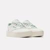 Sneaker REEBOK CLASSIC "REEBOK COURT ADVANCE SURGE", Gr. 42, chalk, vintagechalk, hybridgrün, Synthetik, Leder, sportlich, Schuhe