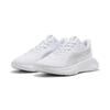 Trainingsschuh PUMA "PWR HYBRID TR WNS", Gr. 41, weiß (puma weiß, puma silber), Textil, sportlich, Schuhe