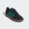 Sneaker ADIDAS SPORTSWEAR "BARREDA", Gr. 47, core schwarz, court grün, gum5, Leder, Synthetik, sportlich, Schuhe