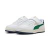 Sneaker PUMA "CAVEN 2.0 RETRO AC+ PS", Gr. 32, puma weiß, archive grün, warm weiß, Synthetik, sportlich, Schuhe