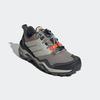 Wanderschuh ADIDAS TERREX "TERREX SKYCHASER", Gr. 40, trace braun, wonder aluminium, semi flash aqua, Textil, Synthetik, sportlich, Schuhe