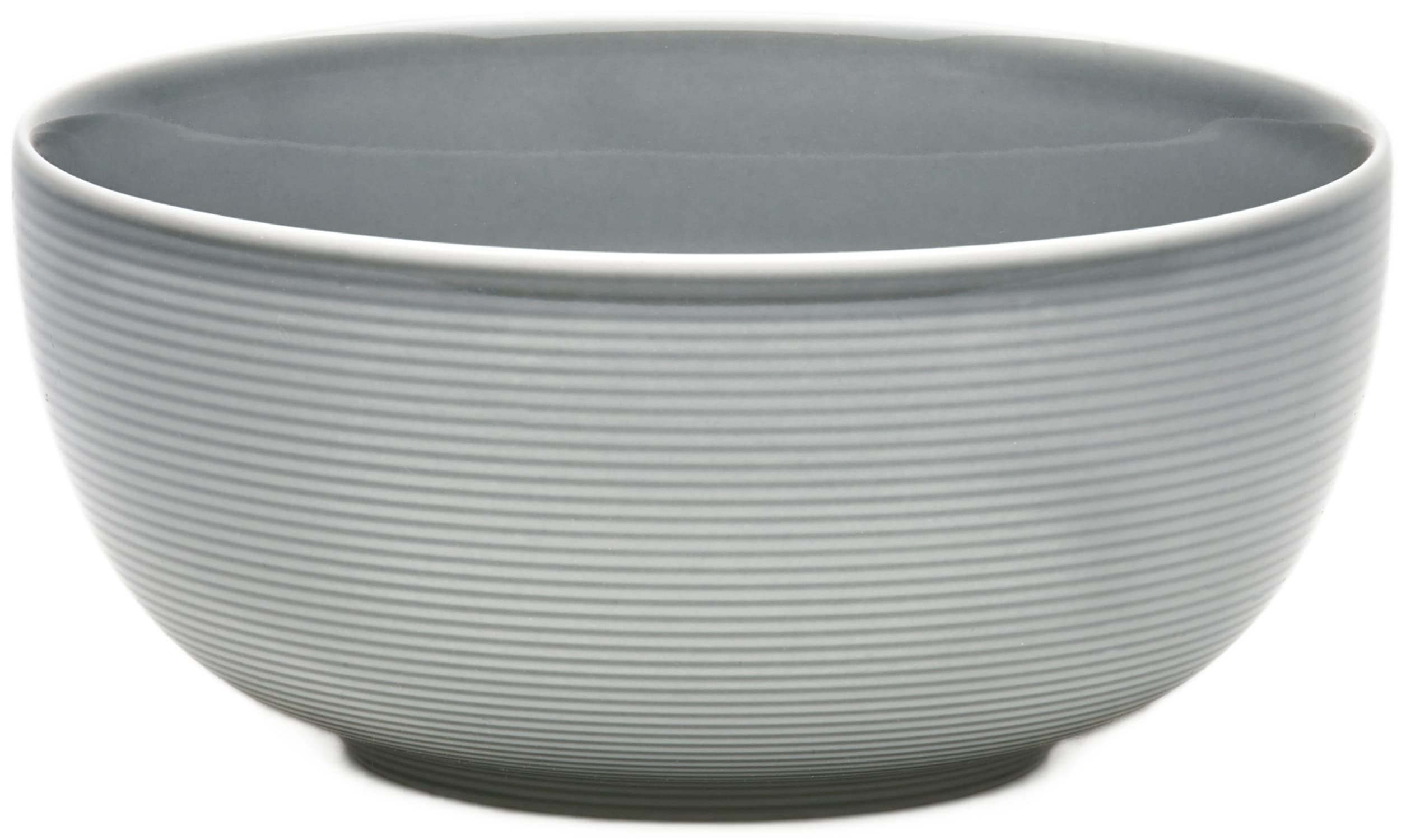 Schale VAN WELL "Jive, 16 cm, 6 Stück", grau, H:7,5cm Ø:16cm, Porzellan, Schüsseln, spülmaschinengeeignet Image
