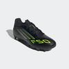 Fußballschuh ADIDAS PERFORMANCE "F50 CLUB KUNSTRASEN NEUERER GENERATION, HART- UND ASCHENPLÄTZE E", Gr. 42, schwarz (core schwarz, iron metallic, lucid lemon), Synthetik, sportlich, Schuhe, geeignet für Rasen- und Kunstrasenplätze