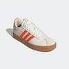 Sneaker ADIDAS SPORTSWEAR, Gr. 39, core weiß, impact orange, gold metallic, Synthetik, Leder, sportlich, Schuhe, inspiriert vom Design des adidas samba