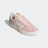 Sneaker ADIDAS SPORTSWEAR "VL COURT 3.0", Gr. 42, wonder quartz, core weiß, cyber metallic, Leder, Synthetik, sportlich, Schuhe, inspiriert vom Design des adidas samba