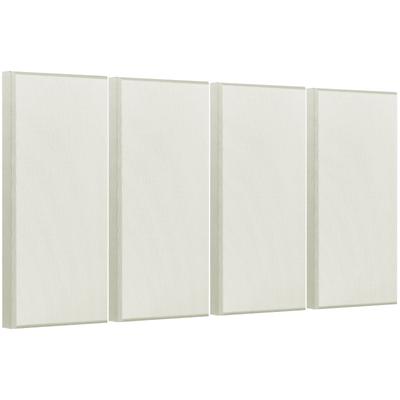 UIMOSO 4 PCS Acoustic Panels, 2 inch Thick 23.6 x 11.8 inch Fiberglass Sound Absorbing Panels, Soundproof Wall Boards