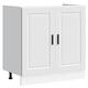 vidaXL Spülenunterschrank Porto Weiß 80x46x81,5 cm Holzwerkstoff
