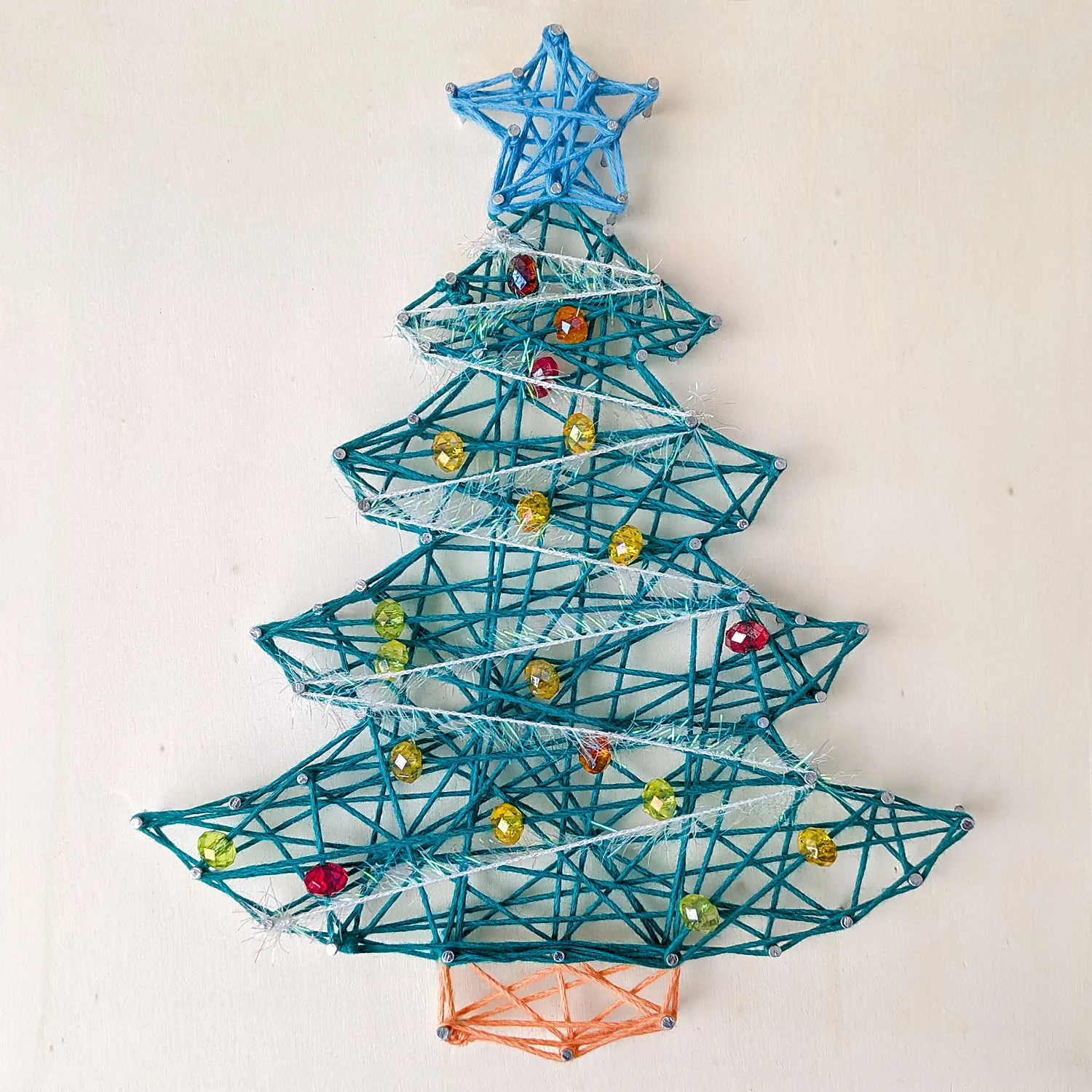 "Kit créatif string art ""sapin"""