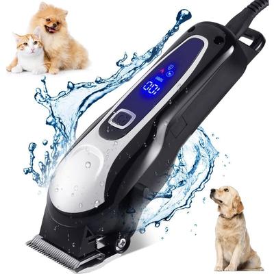 Professionelle Hundeschermaschine, kabelloses elektrisches Hundeschermaschinen-Set für dickes Image