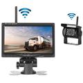 Treetalk - Kit telecamera di retromarcia wireless + monitor lcd da 7', sistema di parcheggio con