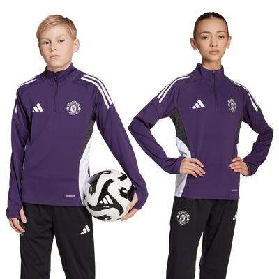 Manchester United adidas Trainingsoberteil - Lila - Kinder Image