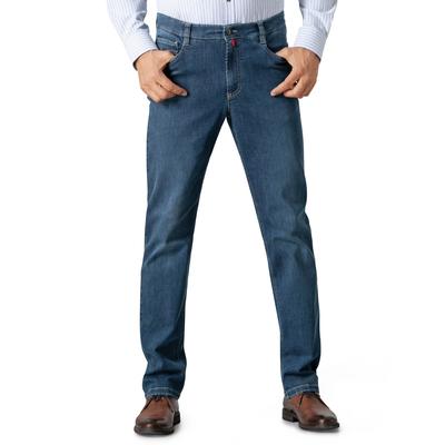 Walbusch Herren Bügelfrei Flex Jeans Comfort Fit Blau Image