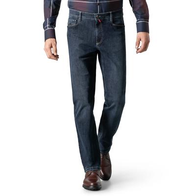 Walbusch Herren Bügelfrei Flex Jeans Comfort Fit Blau Image