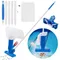 Ensembles professionnels de brosses de nettoyage de piscine avec poignée, nettoyeur de tête d'aspiration de désinfection, Kit d'aspirateur de piscine pour piscines
