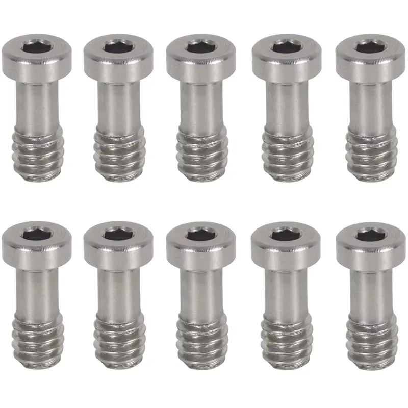 10 stücke Kamera Schraube 1/4 "-20 Edelstahl Hex Innensechskant für DSLR Kamera Käfig Stativ Schnell Release Platte montage Schraube Image