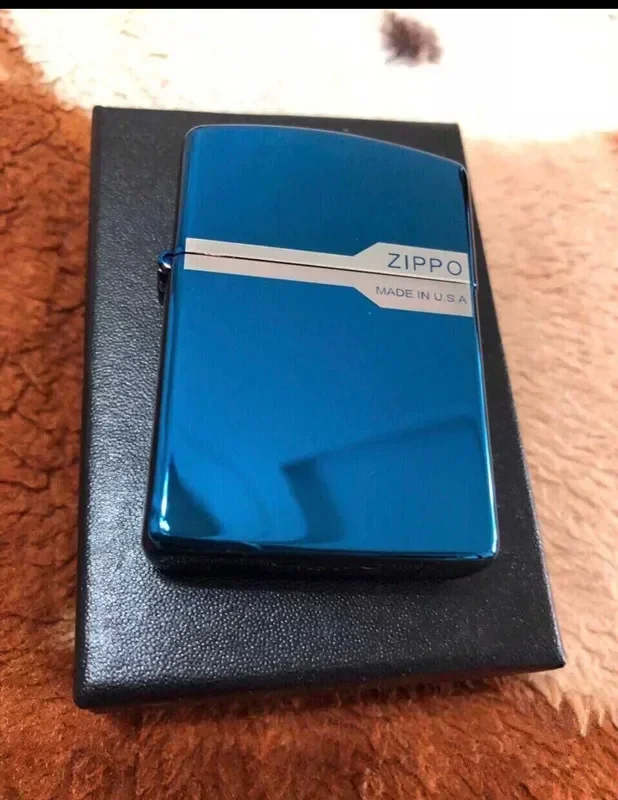 Zippo Feuerzeug Blue Ice Collection im Karton Image