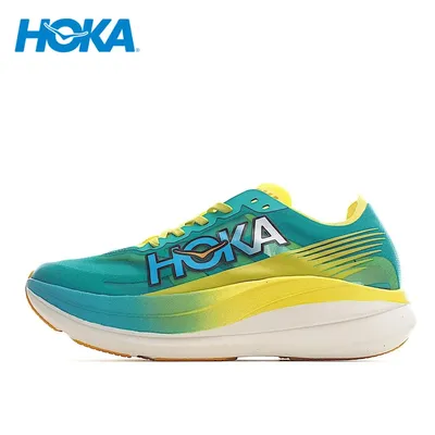 Hoka Mafate Speed Running Shoes ROCKET X 2 Breathable Anti Slip Cushioning Road Runs Shoes Men Sport Shoes Sneaker Women