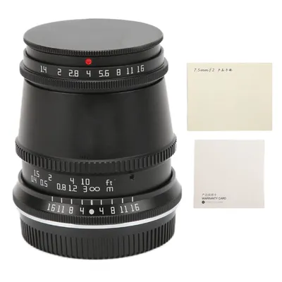 17 mm F1,4 M4/3-Mount APS-C MF-Kameraobjektiv 17 mm F1,4 APS-C Weitwinkel-Festobjektiv Leicht für E-M5 E-M51II für E-M10