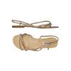 Steve Madden Damen Sandale, Gr. 37, gold, kein Etikett
