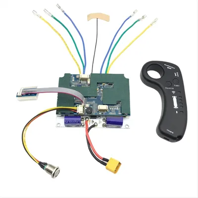 Shop Now 10S 24/36V Dual Belt Hub Motor Drive ESC 2.4G Remote Control Motor Electric Skateboard Longboard Controller(For Belt)