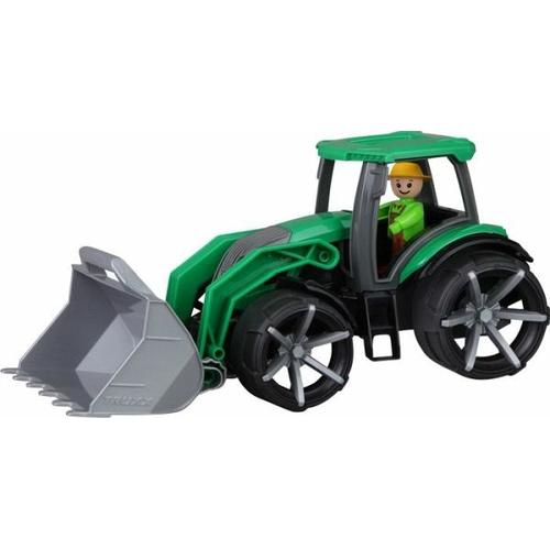 LENA® 04517 - Truxx, Traktor mit Spielfigur, Sandspielzeug, Länge 34 cm - Simm