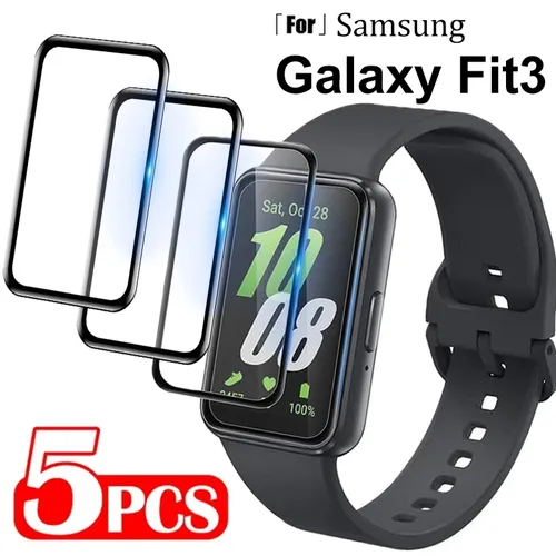 Protecteur d'écran incurvé 3D pour Samsung Galaxy Fit 3, film de protection souple anti-rayures, pas de verre