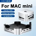 Docking station USB C Acasis con custodia NVMe SSD M.2 a doppia baia Custodia SSD NVME M.2 PD 30W HDMI 4K/144HZ M4 per Mac Mini M4 Pro